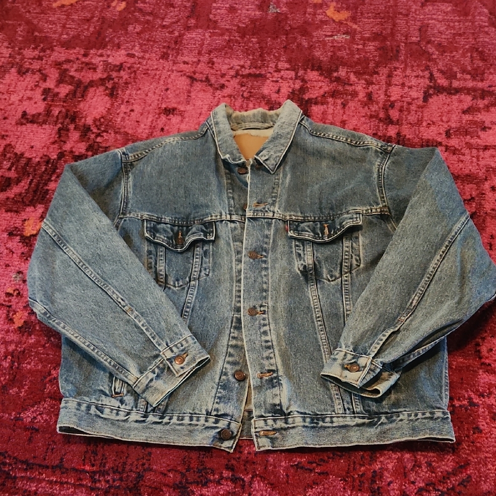 Levi's Stonewash Blue Denim Jacket